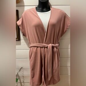 Pink bathrobe WOMANCE size S